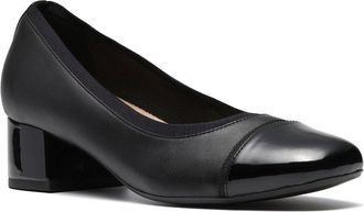 Clarks Marilyn Nora Leather Flat