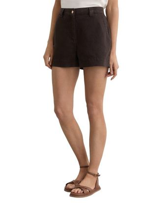 Reiss Carmen Lyocell Linen-Blend Short