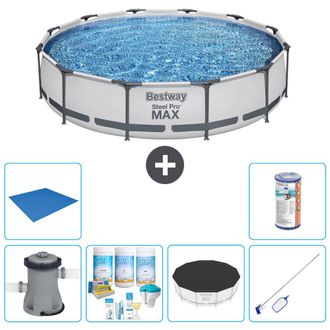 Bestway Piscina Bestway Steel Pro Max Redonda - 366x76 Cm - 8-piezas S21683