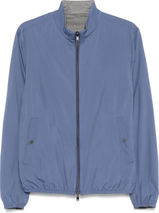Herno reversible jacket - men - Polyester/Viscose - 56 - Blue
