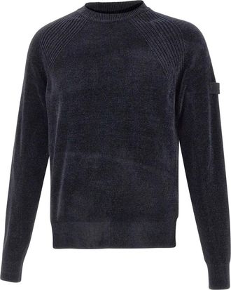 Peuterey Sironi 01 Sweater - Heren - Ronde hals truien - Blauw - 2XL - Polyester - Truien & Vesten