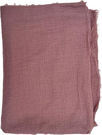 Generic HER HIJAB Ladies Crinkle Scarves Premium Headwrap Girls Headscarf Breathable Hijab Womens Scarves multicolour (Rosy Brown)