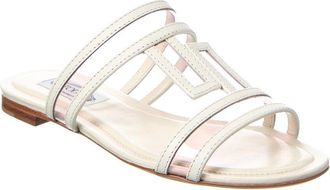 Tod's TodS Vinyl & Leather Sandal