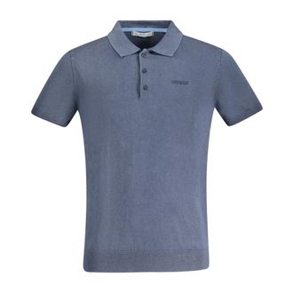 Guess Hombre, Camisetas, Azul, Talla: M