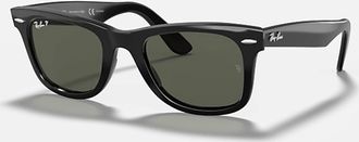 Ray-Ban Mens Original Wayfarer Polarized Sunglasses In Black
