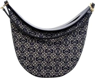 Loewe Pre-owned Shoulder Bags, female, Multicolor, Size: ONE SIZE Pre-owned Canvas Shoulder Bag
