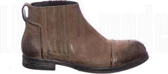 Moma Alligator Style Watch Strap - Heren - Enkellaarsjes - Bruin - 42 EU - Schoenen