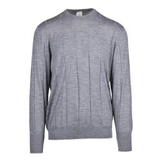 Eleventy Heren, Truien, Grijs, Maat: XL Wol