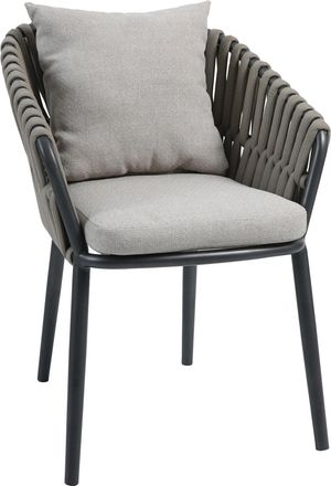 LLR Collection Design Outdoor Stuhl Nizza mit Armlehnen