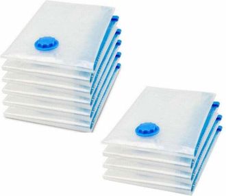 OEM [nunca Usado] Paquete De 10 Bolsas De Vac&iacute;o Para Ropa, Edredones, Ropa De Cama Y Almohadas (100 X 120 Cm)