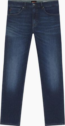 HUGO BOSS Mens BOSS Orange RE.MAINE BO Jeans 420 Medium Blue - Navy - Size: 30/32/32