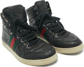 Gucci Sneakers Guccissima Web - Nero