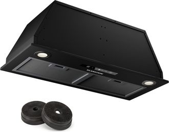 Klarstein Klarstein Paolo 72 - Cappa Aspirante Da Incasso, 72 Cm, 436 M&sup3;/ora, Led, Touch, A++