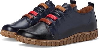 Spring Step Emmalina Womens Flat Shoes Navy : EU 42 (US Womens 10.5-11) M, Leather/Rubber