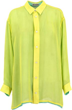 Issey Miyake Camicia Fluo - Giallo
