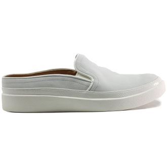 Vionic Effortless Mule Leather Womens Slip On Shoes - White - Size:UK 4.5