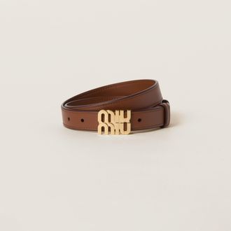 Miu Miu Leather belt