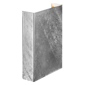 Nordlux Modern Outdoor Wall Light Silver Galvanized steel Intergrated LED Coastal/Marine Safe - Mains Powered, IP54