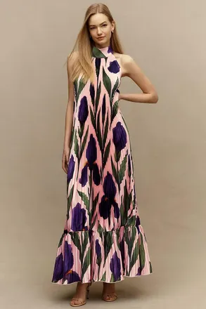 Anthropologie LIDEE Ares Maxi Gown
