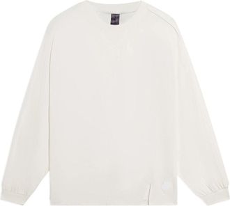Li-Ning x Jackie Chan Kung Fu Graphic Sweatshirt White AHSSA81-1