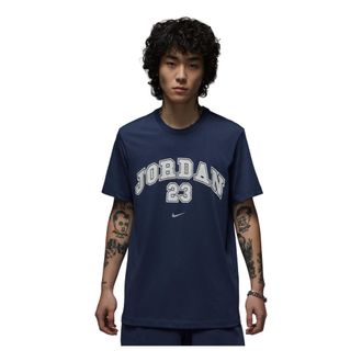 Nike Jordan Air Jordan MVP T-Shirt Asia Sizing Navy White IB7525-410