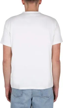 Fay Logo-Print Cotton T-Shirt - White