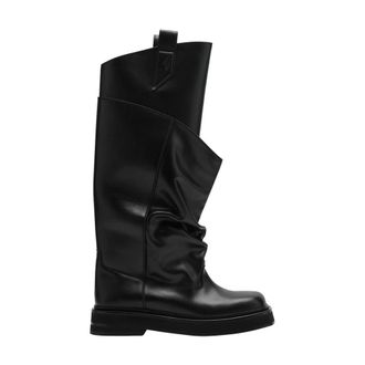 The Attico High Boots, female, Black, Size: 7 1/2 US Passeggiata Combat Boot