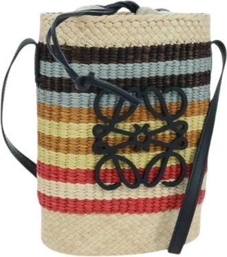 Loewe Pre-owned Bucket Bags, female, Multicolor, Size: ONE SIZE Pre-owned Shoulder Bag