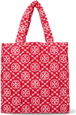 Tory Burch T Monogram Terry Tote Bag