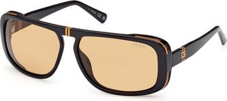 Guess GU00082 01E Mens Sunglasses Black Size 62