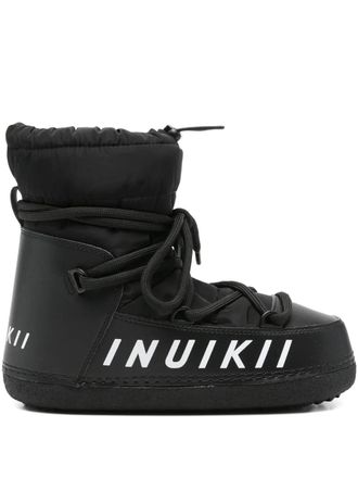 INUIKII Stivali stringati imbottiti - Nero
