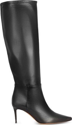 Roberto Festa Milano 70mm Thea leather knee-high boots - women - Calf Leather/Goat Skin/Leather - 40 - Black