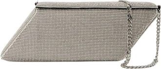 Kara Handbags - Dames - Schoudertassen - Wit - ONE Size - Pailletten - Tassen