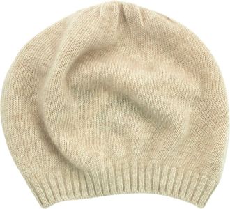 Portolano Solid Cashmere Beret in Oatmeal at Nordstrom Rack