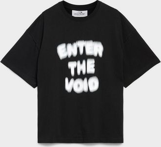 Vertere Berlin Mens Enter the Void graphic T-shirt