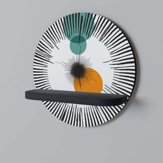 OEM Chromaline Creation Estante Redondo Negro