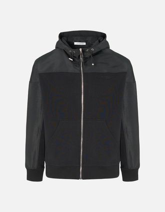Givenchy Mens BRANDED WINDBREAKER - Black - Size: 38/Regular