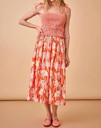 Hunter Bell Fallon Skirt In Scarlet Lei