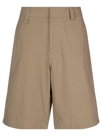 Bottega Veneta Light Cotton Twill Bermuda Shorts