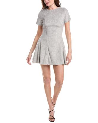 En Saison En Saison Carrington Wool-Blend Mini Dress