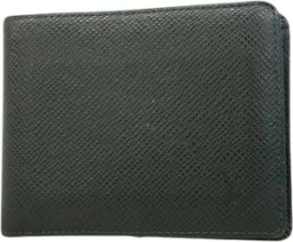 Louis Vuitton Pre-owned Wallets, male, Green, Size: ONE SIZE Pre-owned Bill wallet (bi-fold)