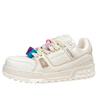 Louis Vuitton LV Trainer Maxi Sneakers White 1AB8RK
