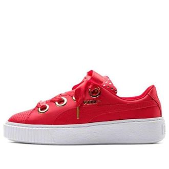 Puma (WMNS) PUMA Platform Kiss Ath Lux Red 366704-03