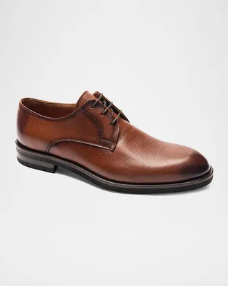 Bruno Magli Mens Pierre Leather Derby Shoes