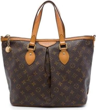 Louis Vuitton Pre-owned Palermo PM - Dames - Vintage Shopper - Bruin - ONE Size - Leer - Vintage