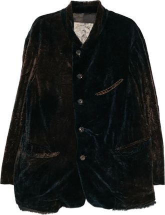 Ziggy Chen Blazer in cotone - Blu