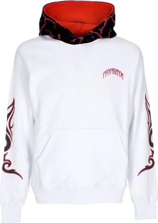 PROPAGANDA Triangle Panda Hoodie - Heren - Hoodies - Wit - XL - Katoen - Hoodies & sweatvesten