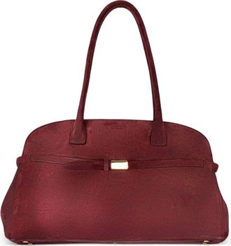 Orciani Aura Peach schoudertas met bandje - Rood