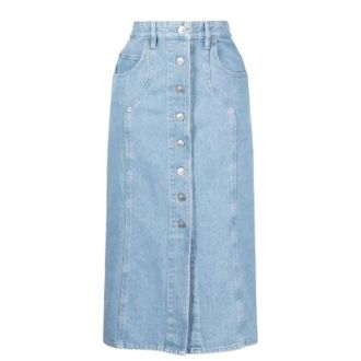 Isabel Marant Dames, Rokken, Blauw, Maat: M Denim