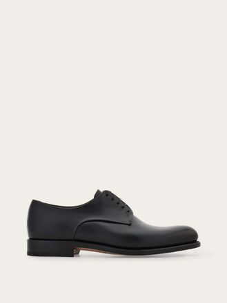 Ferragamo Men Tramezza Derby Black Size 10.5